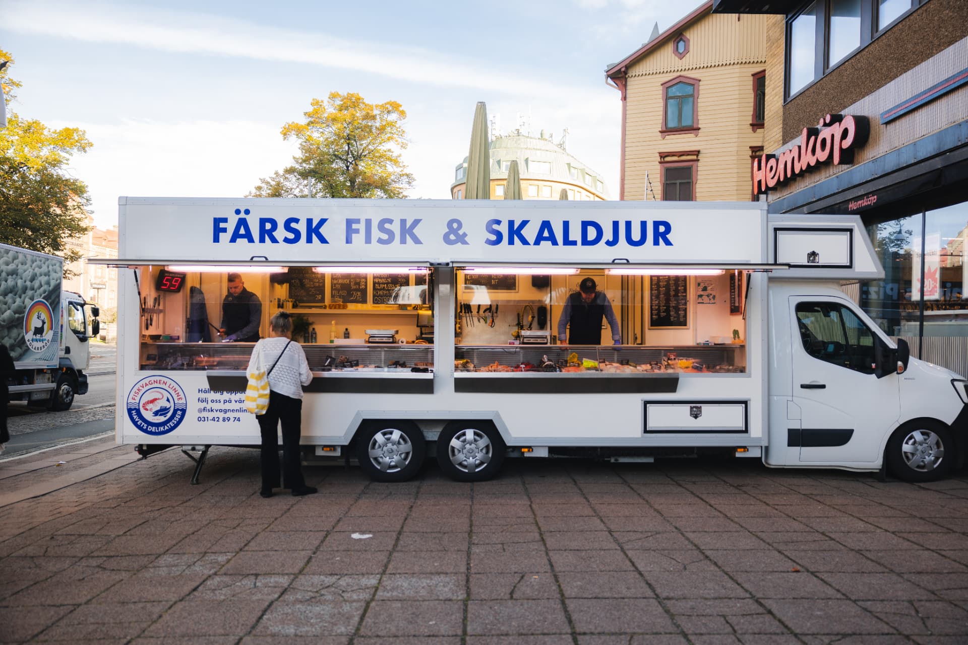 Fiskvagnen på Linnégatan